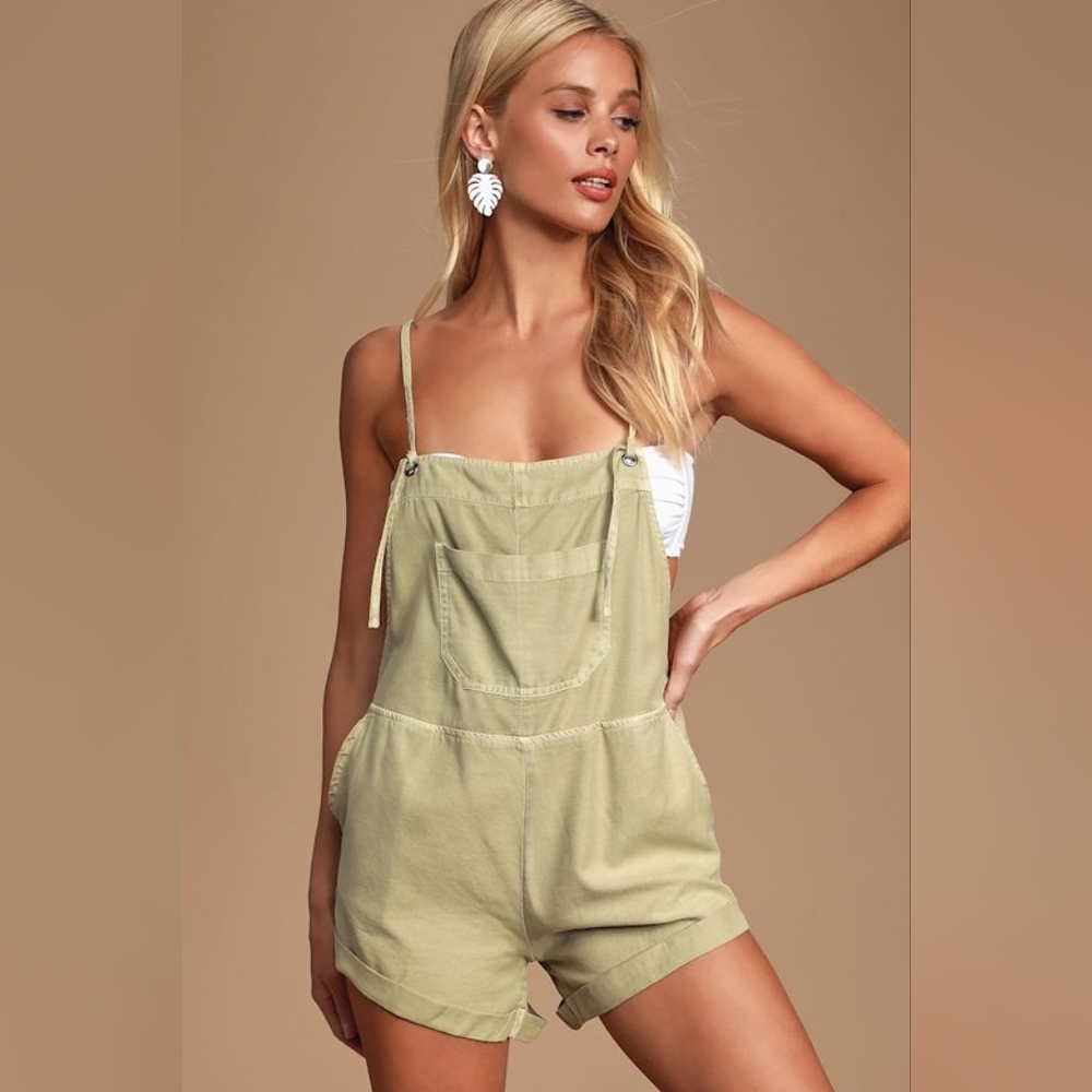 Billabong Light Green Romper